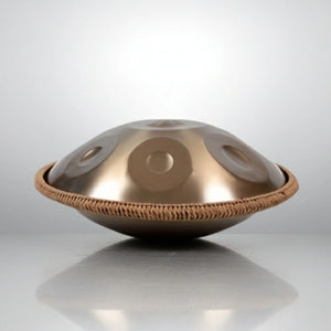 Handpan Doré 12 Notes - Gamme Ré Mineur Kurd (440 Hz)