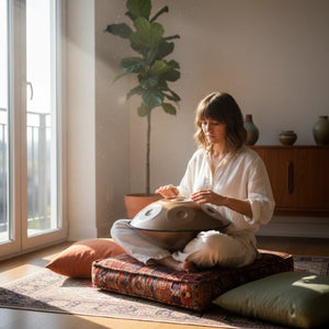 Handpan Bronze 6 Notes (440 Hz) + Housse Transportable