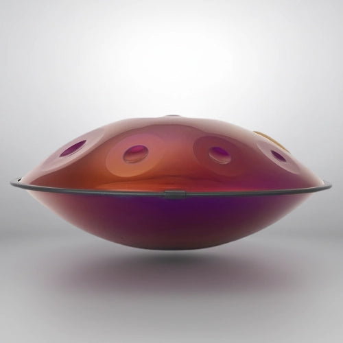 Handpan Violet 10 Notes - Gamme Ré Mineur Kurd (440 Hz)