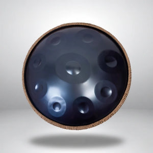 Handpan Bleu Marine 9 Notes - Gamme Ré Mineur Kurd (440 Hz)