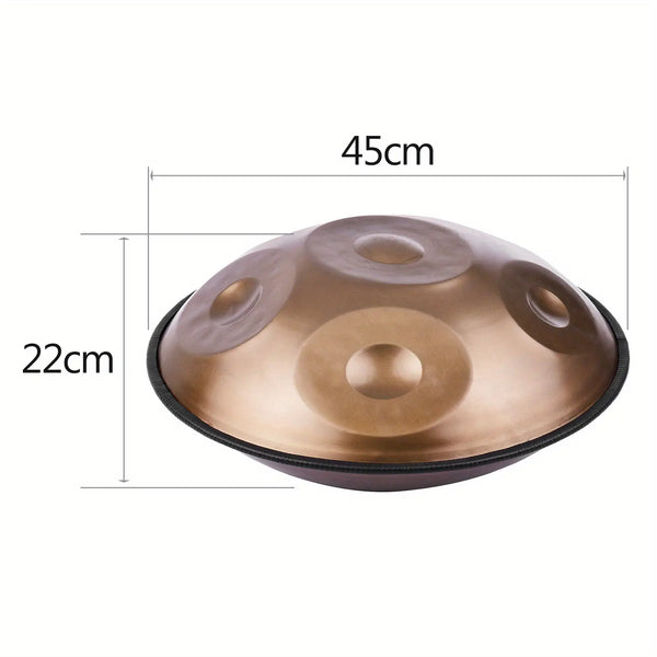 Handpan Bronze 6 Notes (440 Hz) + Housse Transportable